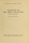 Cover of Catalogue of the Jones collection
