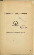Cover of Certificate of incorporation