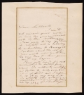 Cover of Charles Babbage letter to Sir John Lubbock, dated 22 August 1833