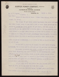 Cover of Charles E. Duryea letter to George Francis Myers, dated Duryea Power Company, W. Elm and River Streets, Reading, Pa., 4 March 1904