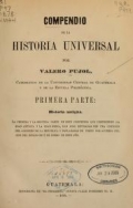 Cover of Compendio de la historia universal