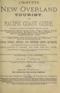 Cover of Crofutt's New Overland Tourist, and Pacific Coast Guide