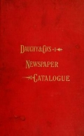 Cover of The Dauchy Co.'s newspaper catalogue