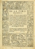 Cover of De la pirotechnia