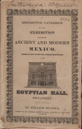 Cover of A descriptive catalogue of the exhibition, entitled Ancient and Modern Mexico