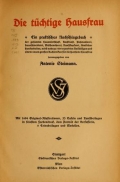 Cover of Die tüchtige Hausfrau