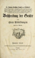 Cover of D. Johann Christian Daniel Schrebers ... Beschreibung der Gräser T.2 (1810)