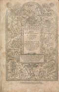 Cover of The Elements of geometrie of the most auncient philosopher Evclide of Megara