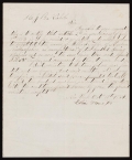 Cover of Elias Howe letter to J.B. Nichols, dated New York, 13 October 1854