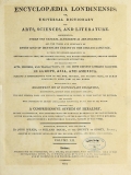 Cover of Encyclopaedia londinensis, or, Universal dictionary of arts, sciences, and literature v.12 (1814)