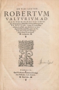 Cover of En tibi lector Robertum Valturium ... De re militari libris XII