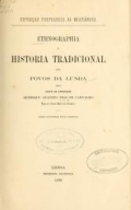 Cover of Ethnographia e historia tradicional dos povos da Lunda