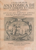 Cover of Exercitatio anatomica de motv cordis et sangvinis in animalibvs