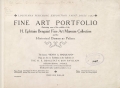 Cover of Fine art portfolio