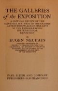 Cover of The galleries of the exposition