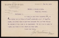 Cover of George Eastman letter to J. Moodie & Sons, dated Eastman Dry Plate and Film Co., Rochester, N.Y., 13 December 1886