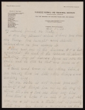 Cover of George Washington Carver letter to Grady Porter, dated Tuskegee Normal and Industrial Institute, Alabama, 7 December 1930