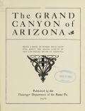 Cover of Grand Canyon of Arizona