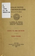 Cover of Guide to the museum; third floor