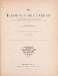 Cover of Die Harmonie der Farben