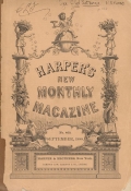 Cover of Harper's new monthly magazine