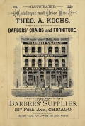 Cover of Illustrated catalogue and price list