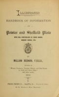 Cover of Illustrated handbook of information on pewter and Sheffield plate