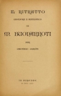 Cover of Il ritratto migliore e autentico di M. Buonarroti