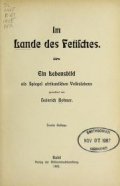 Cover of Im Lande des Fetisches