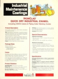 Cover of Industrial maintenance coatings  IronClad® quick dry industrial enamel, including OSHA colors & piping color marking codes
