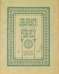 Cover of The Inland architect and news record