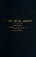 Cover of In the Maine woods