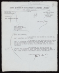 Cover of John Logie Baird letter to Mrs. Alec Tweedie, dated 14 June 1929