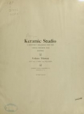 Cover of Keramic studio