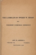 Cover of The landscape of Dwight W. Tryon