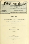 Cover of L'Aérophile