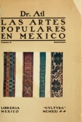 Cover of Las artes populares en Mexico 