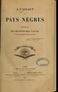 Cover of A l'assaut des pays nègres