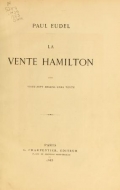 Cover of La vente Hamilton