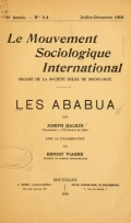 Cover of Les Ababua