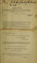 Cover of Levels of Pennsylvania