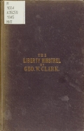 Cover of The liberty minstrel