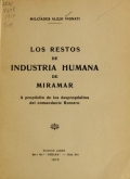 Cover of Los restos de industria humana de Miramar