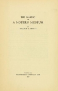 Cover of The making of a modern museum