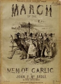 Cover of March of the men of Garlic