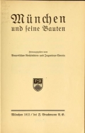 Cover of München und seine Bauten