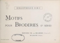 Cover of Motifs pour broderies
