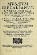 Cover of Musæum Septalianum