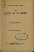 Cover of The National Gallery