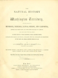Cover of The natural history of Washington territory